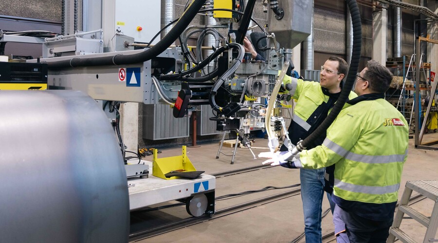 JTK Power Invests In A New Submerged Arc Welding Tower JTK Power